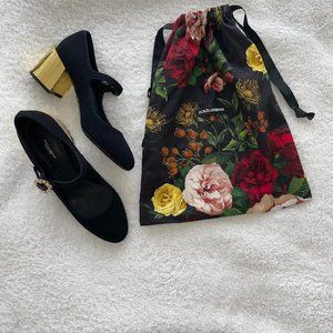Dolce & Gabbana Mary Jane Black Pumps